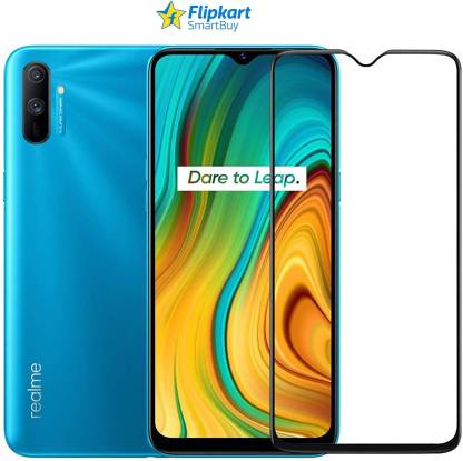 Flipkart SmartBuy Edge To Edge Tempered Glass for Realme Narzo 10, Realme Narzo 10A, Realme 5, Realme 5i, Realme 5s, Realme C3, Realme C11, Realme C12, Realme C15, Oppo A9 2020, Oppo A5 2020, Realme Narzo 20, Realme Narzo 20A, Oppo A31  (Pack of 1)