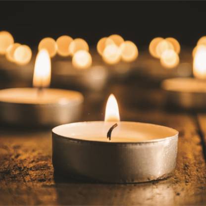 Flipkart SmartBuy 100Pcs White Candle  (White, Pack of 100)